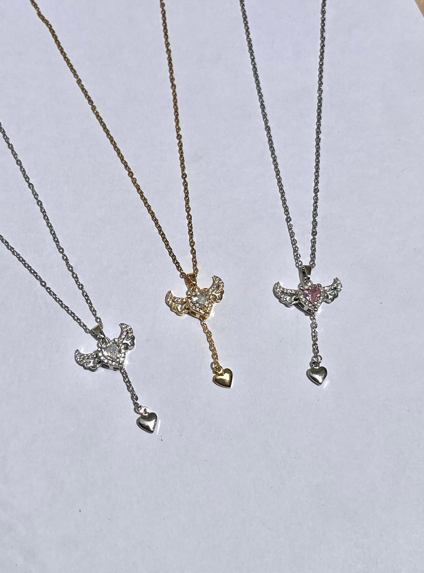 Cupid stainless necklaces