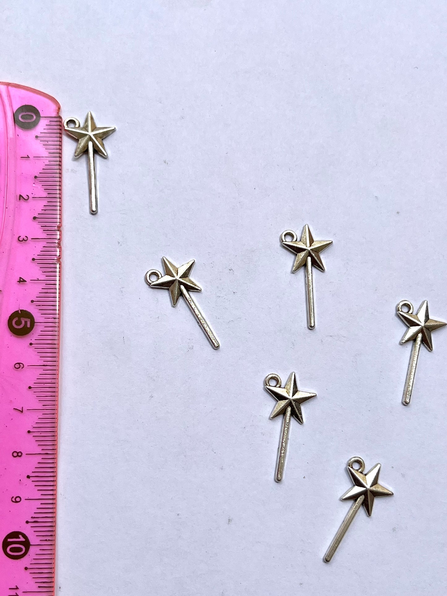 Star wand charm
