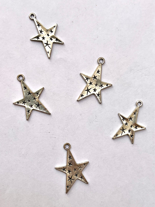 Irregular star charm