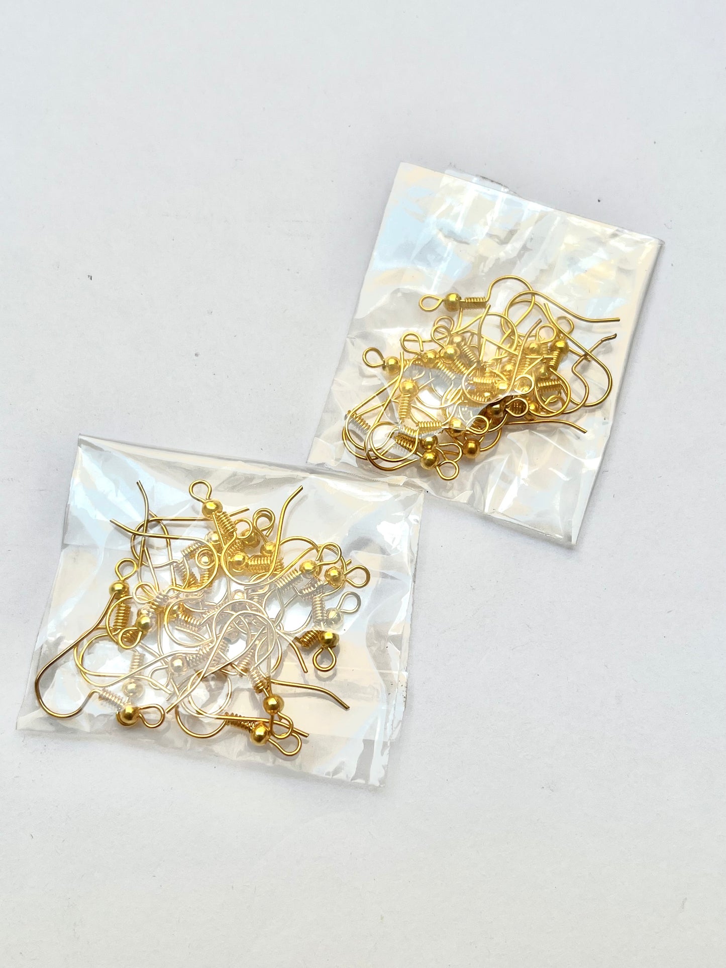 Golden earring hooks