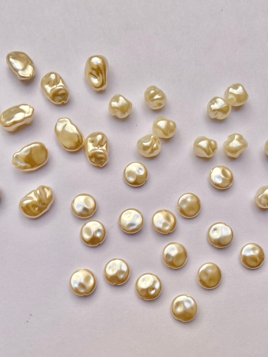 Imitation pearl beads