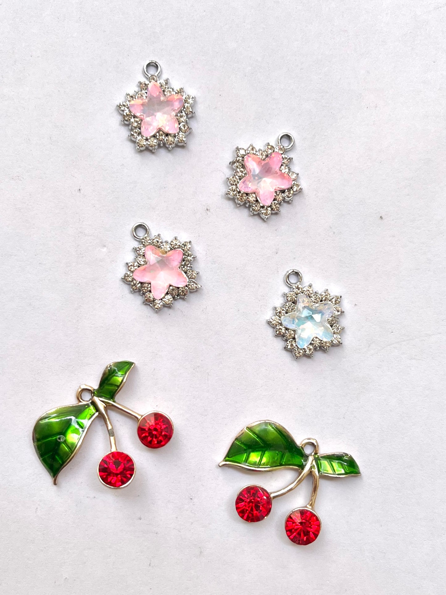 Cherry and star charm