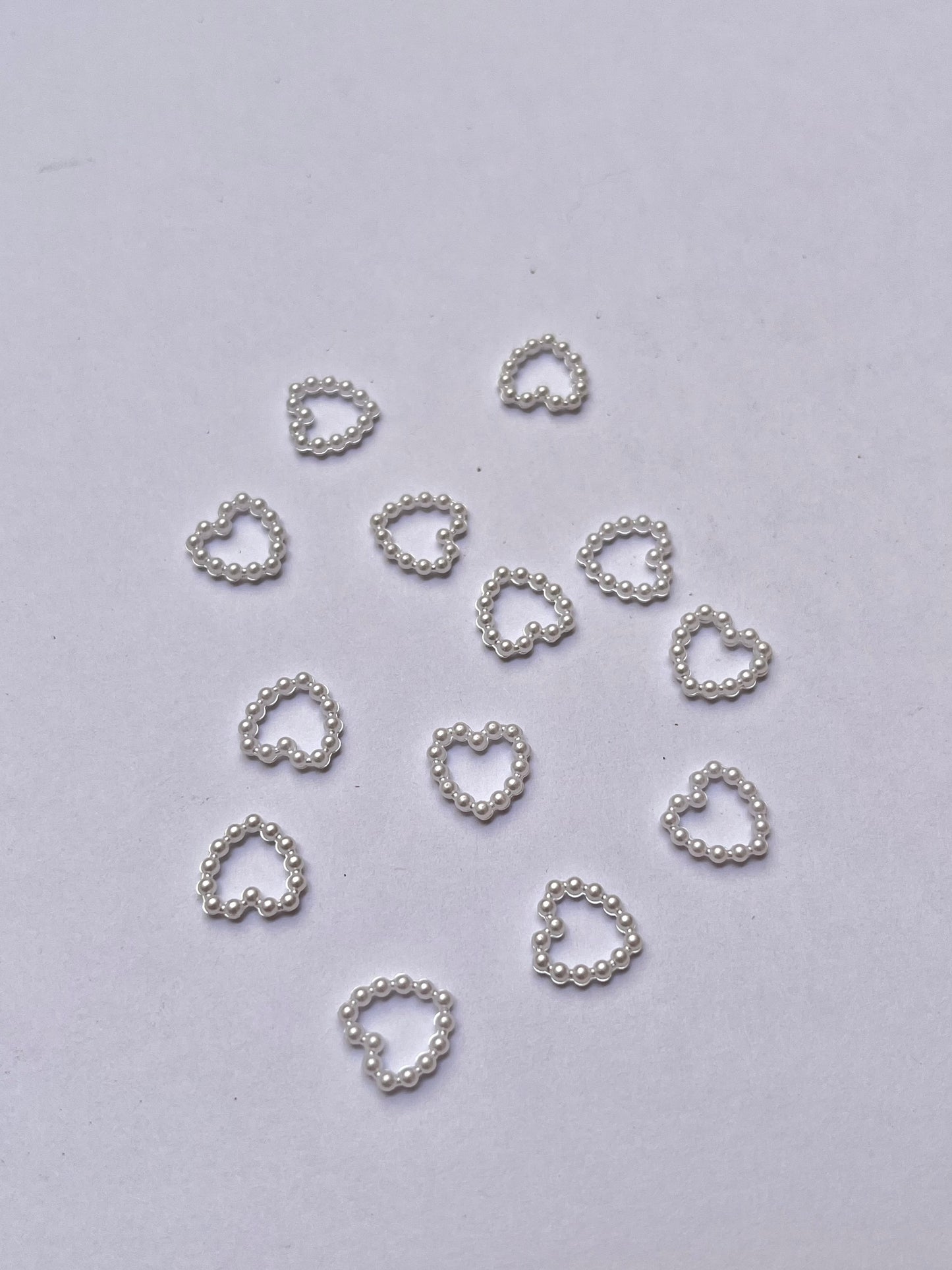 Puffy pearl charms