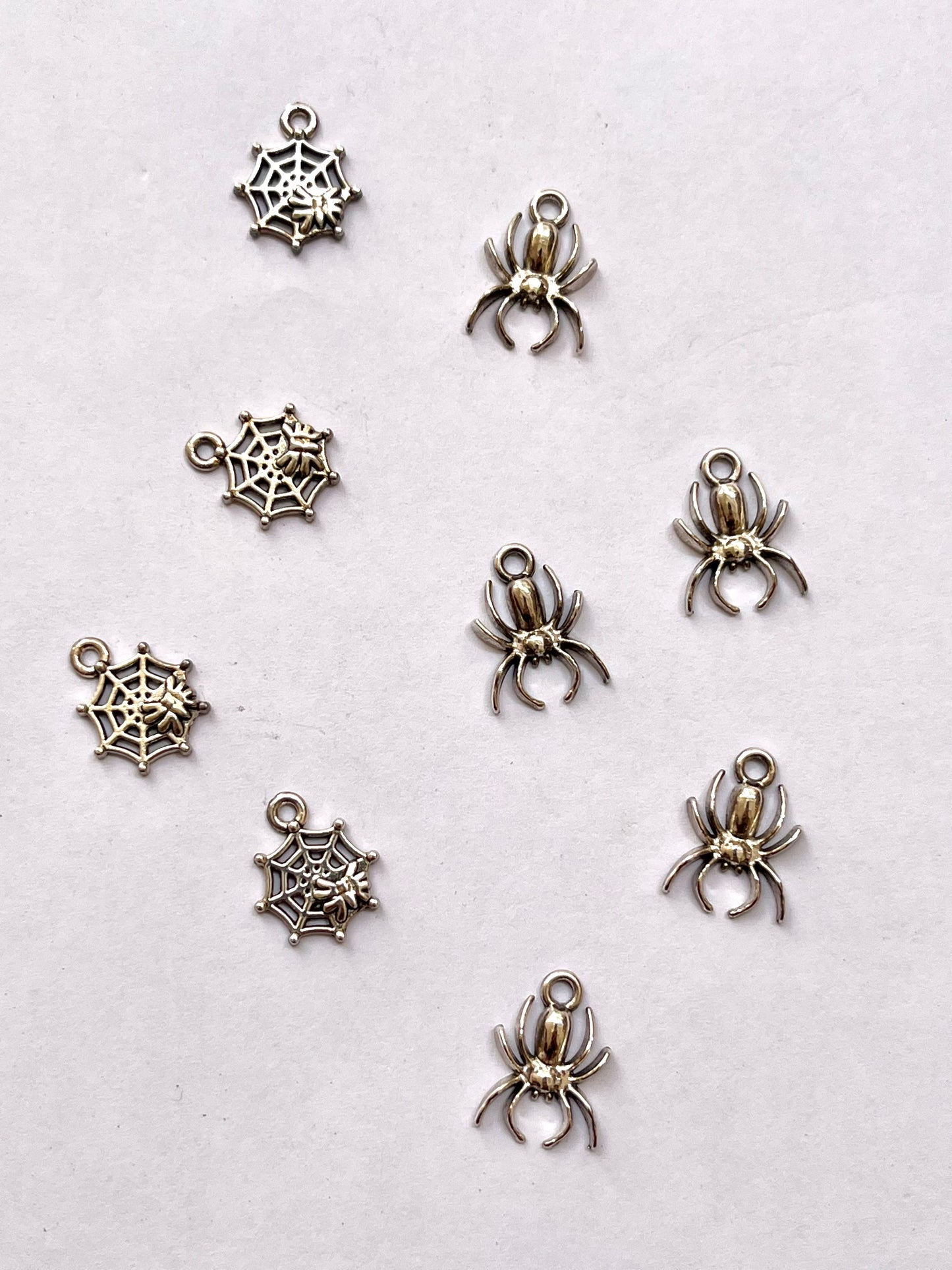 Web and spider charm