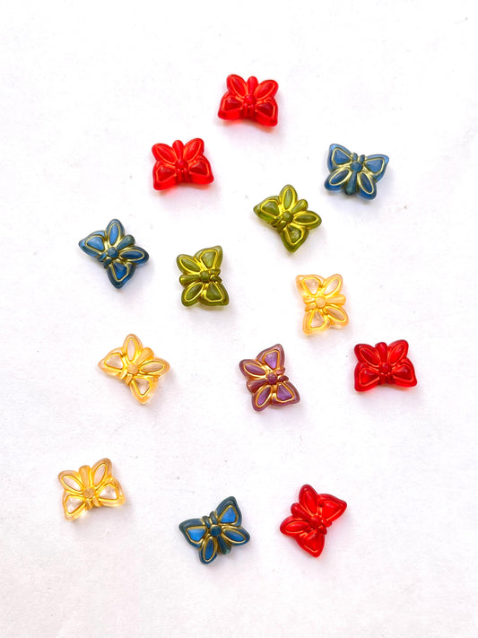 Gold Butterfly beads