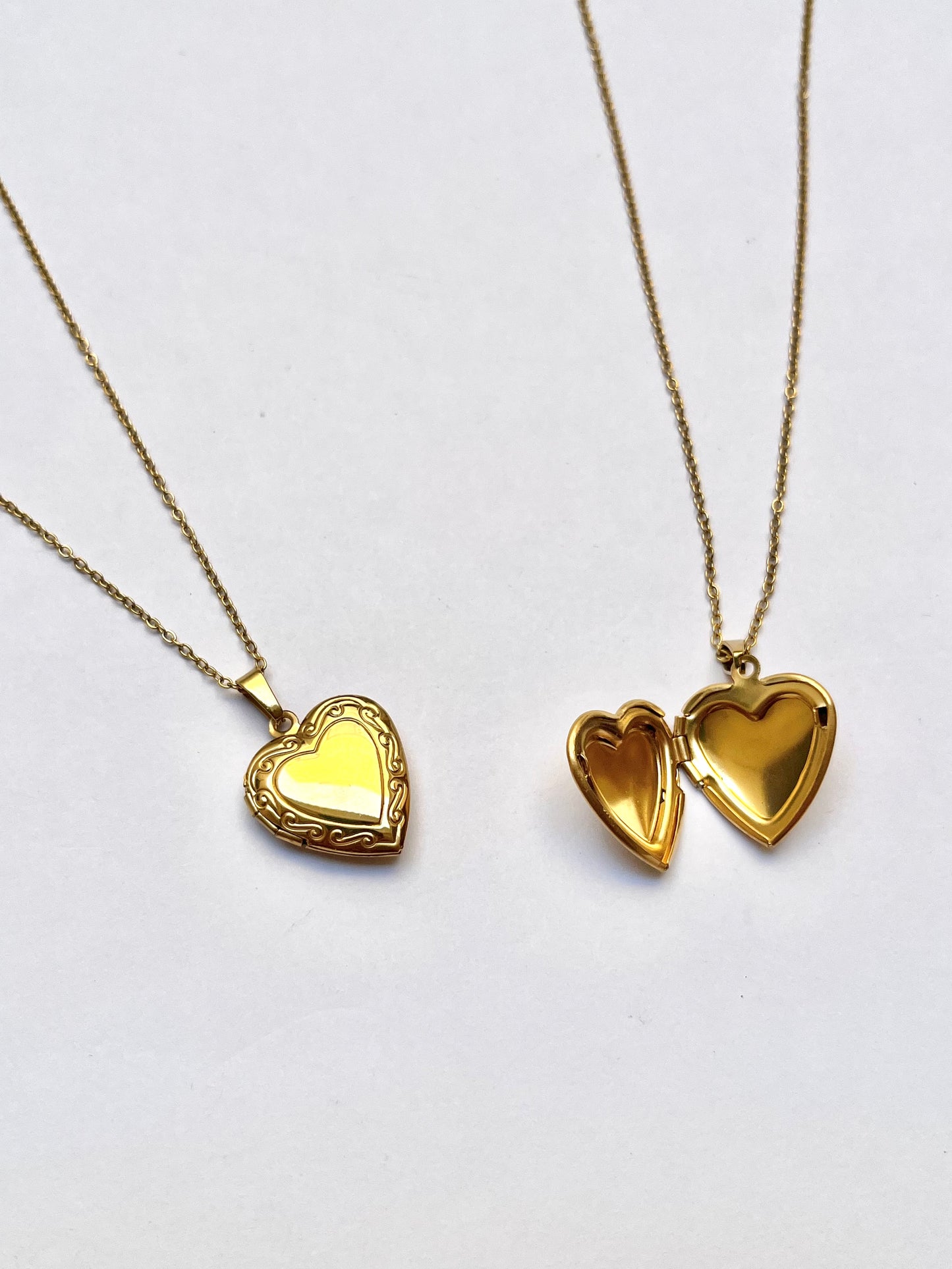 Stainless picture lockets