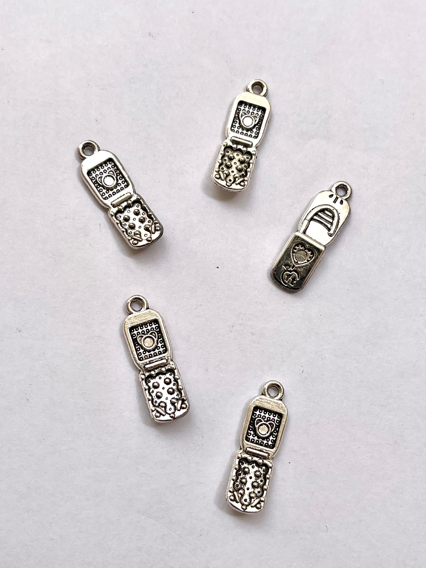 Flip phone charm