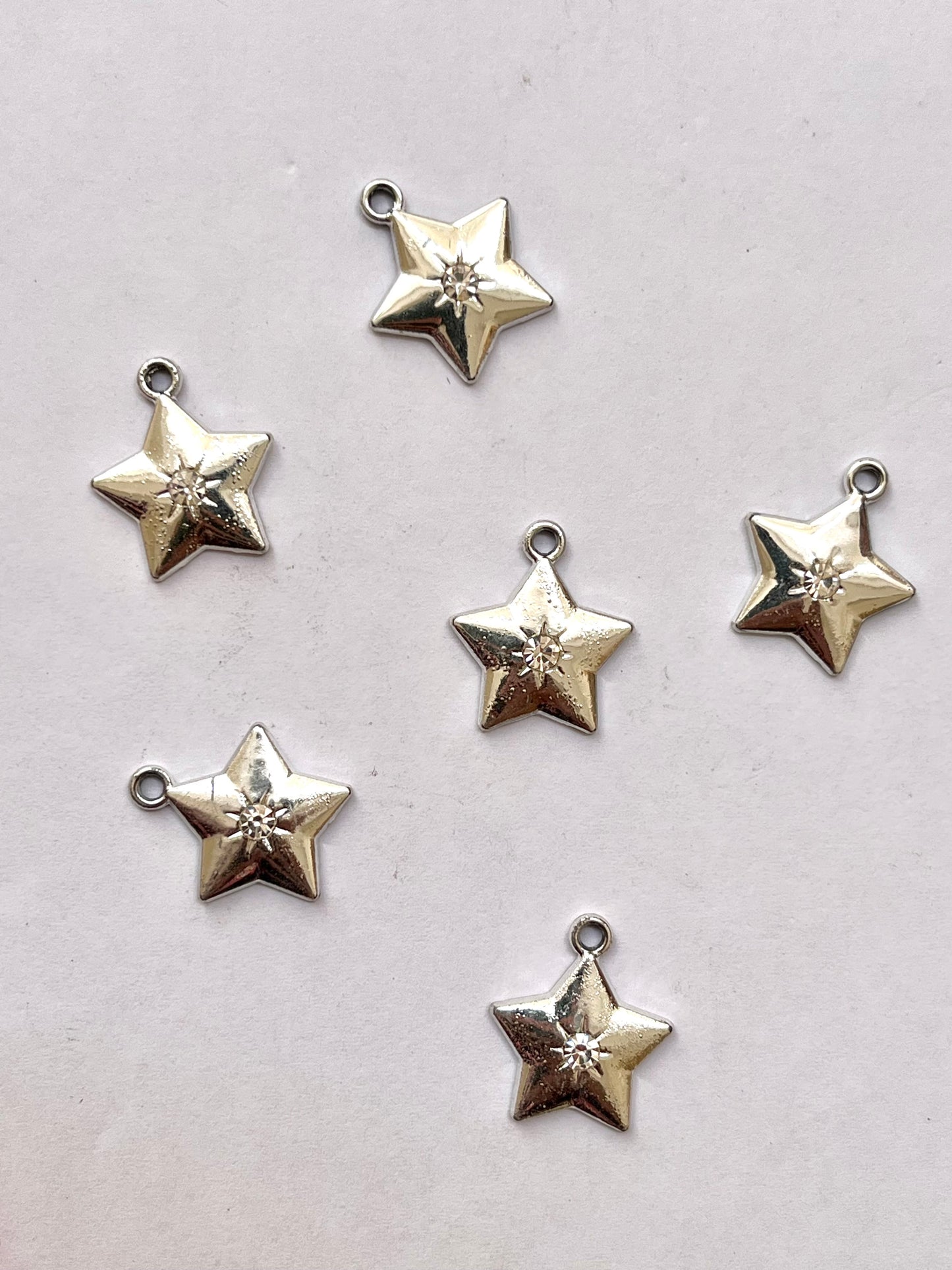 Sparkling star charm