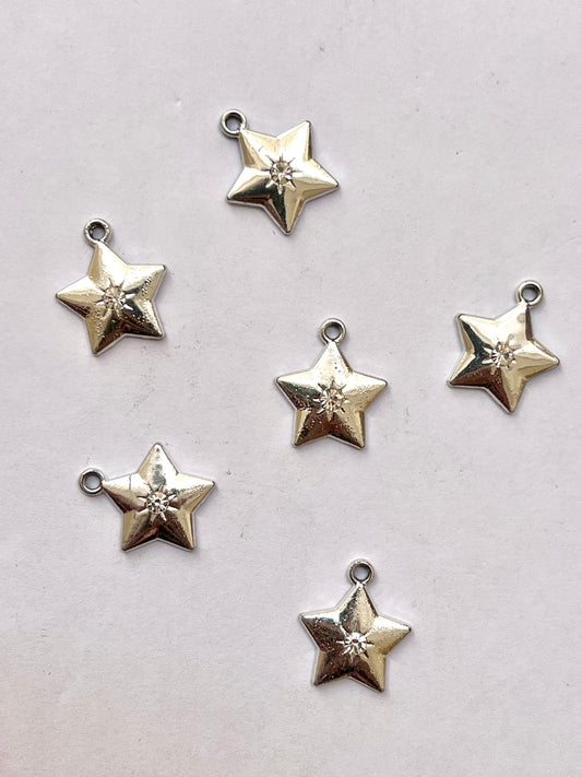 Sparkling star charm