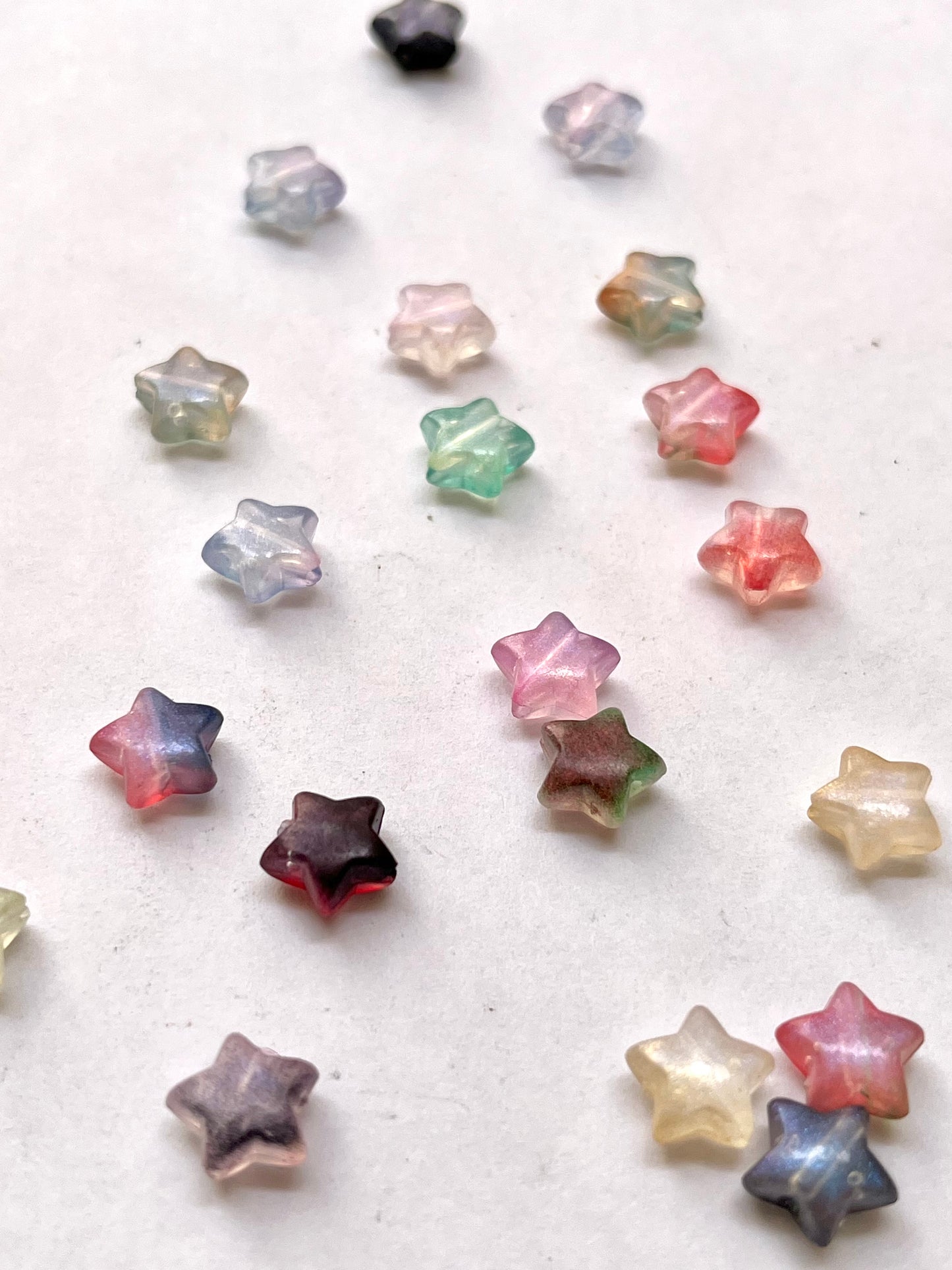 Gradient star beads