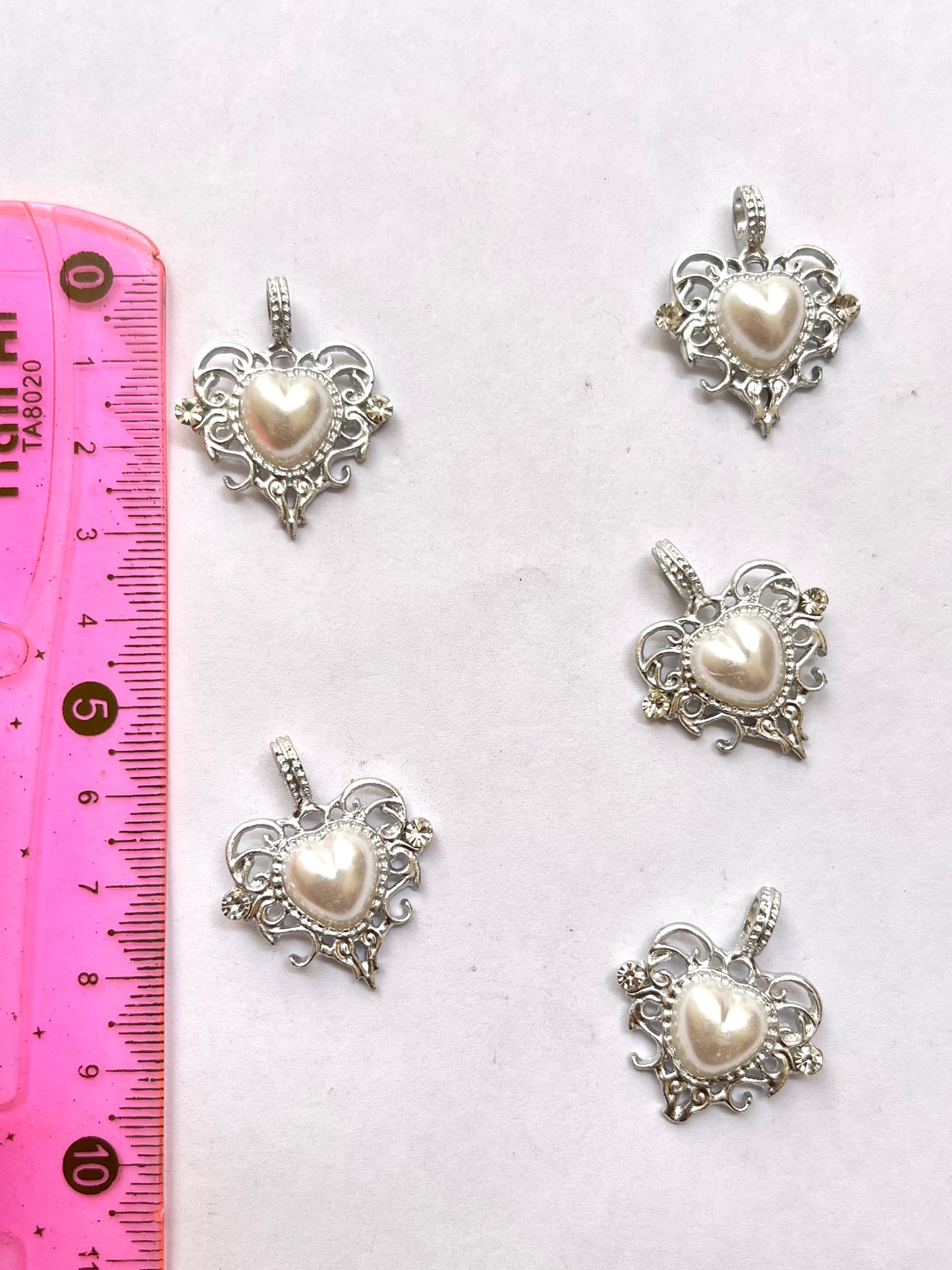Princess heart charm