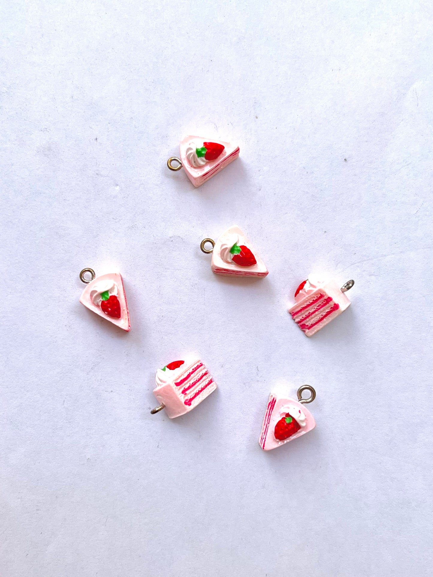 Strawberry shortcake charm