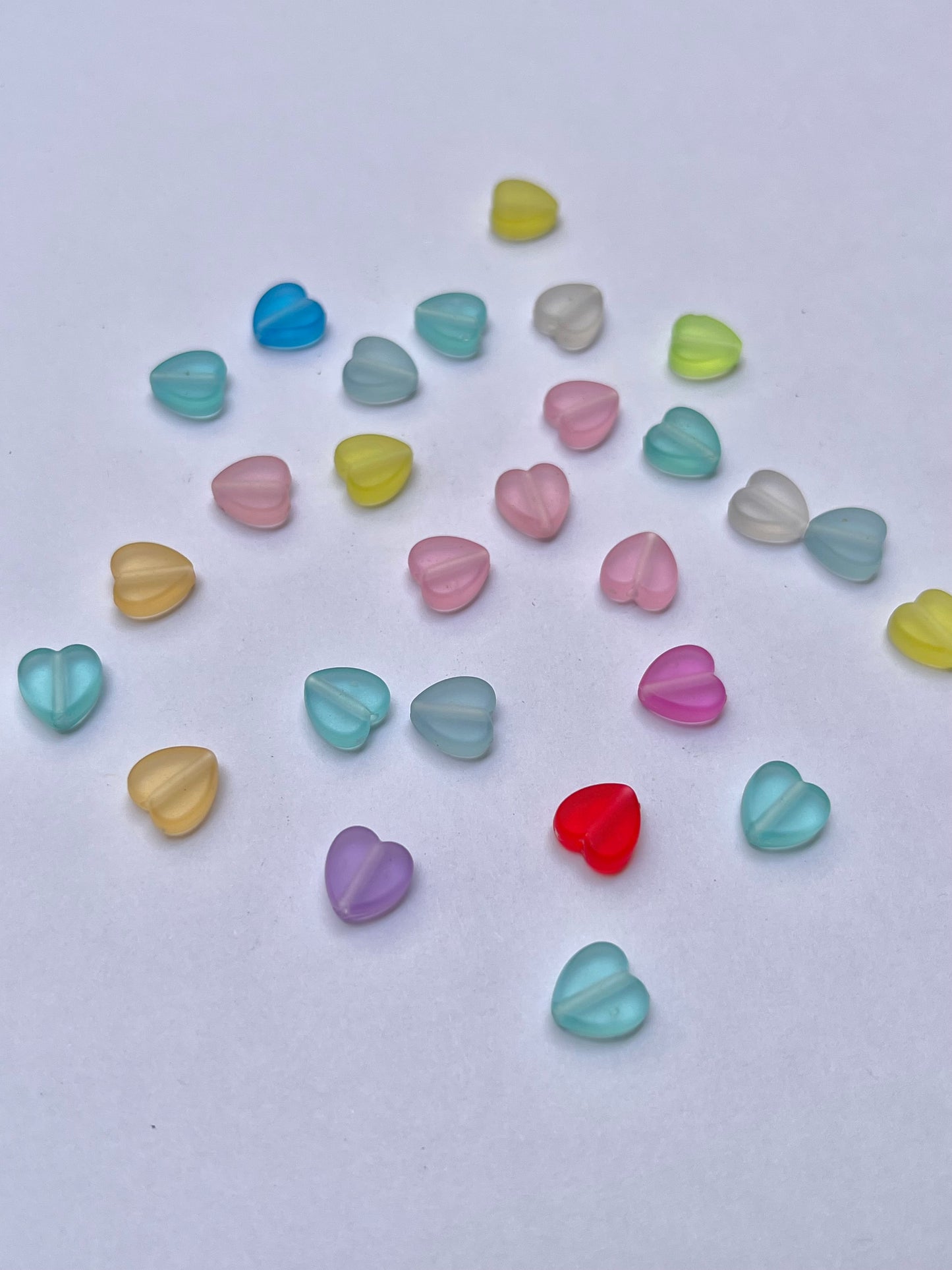 Heart beads