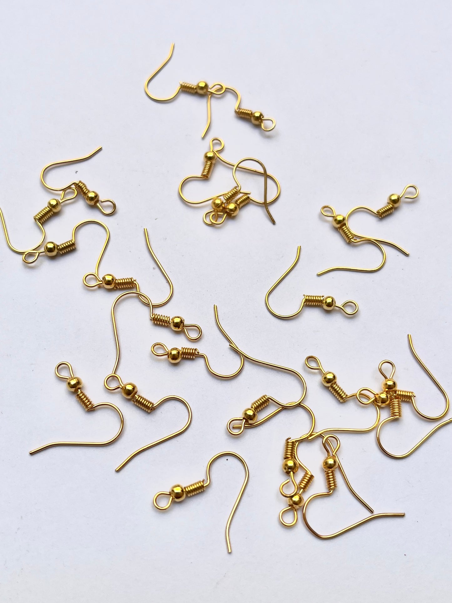Golden earring hooks