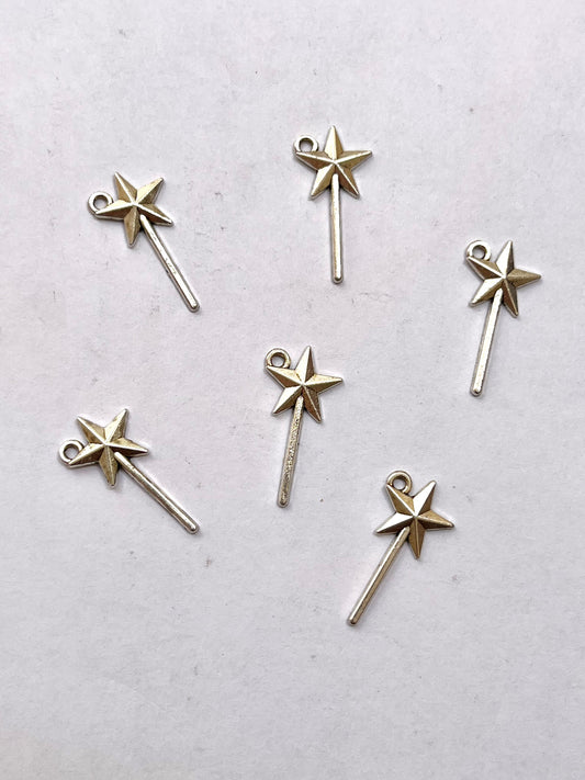 Star wand charm