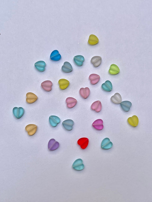 Heart beads