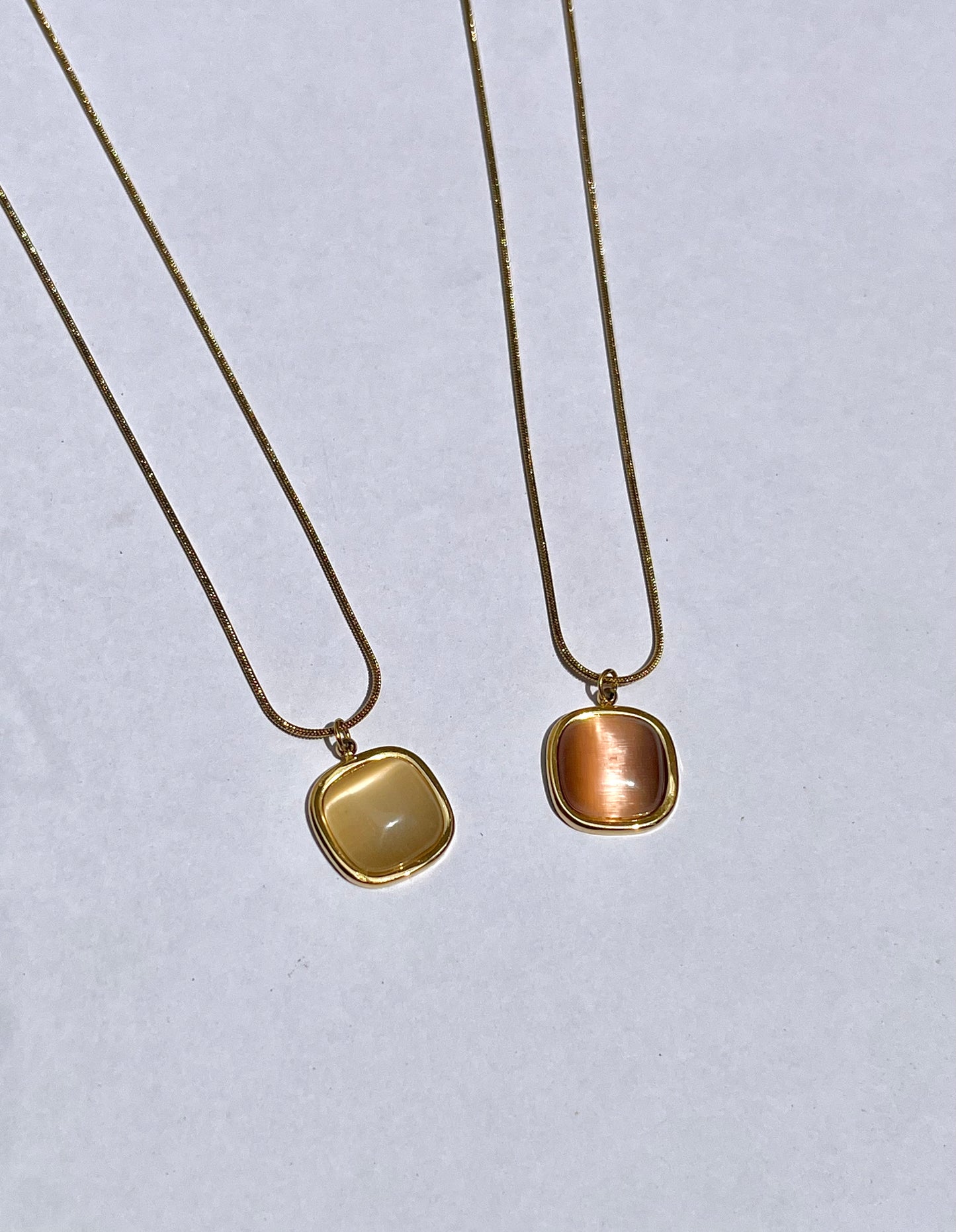 Stainless crystal necklaces