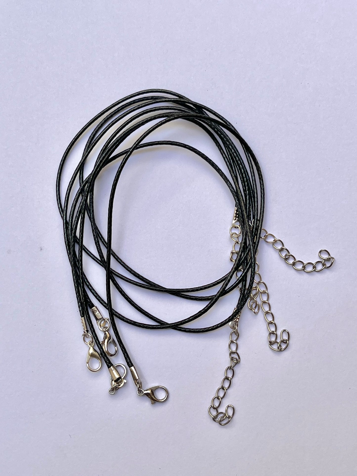 Leather cord necklace