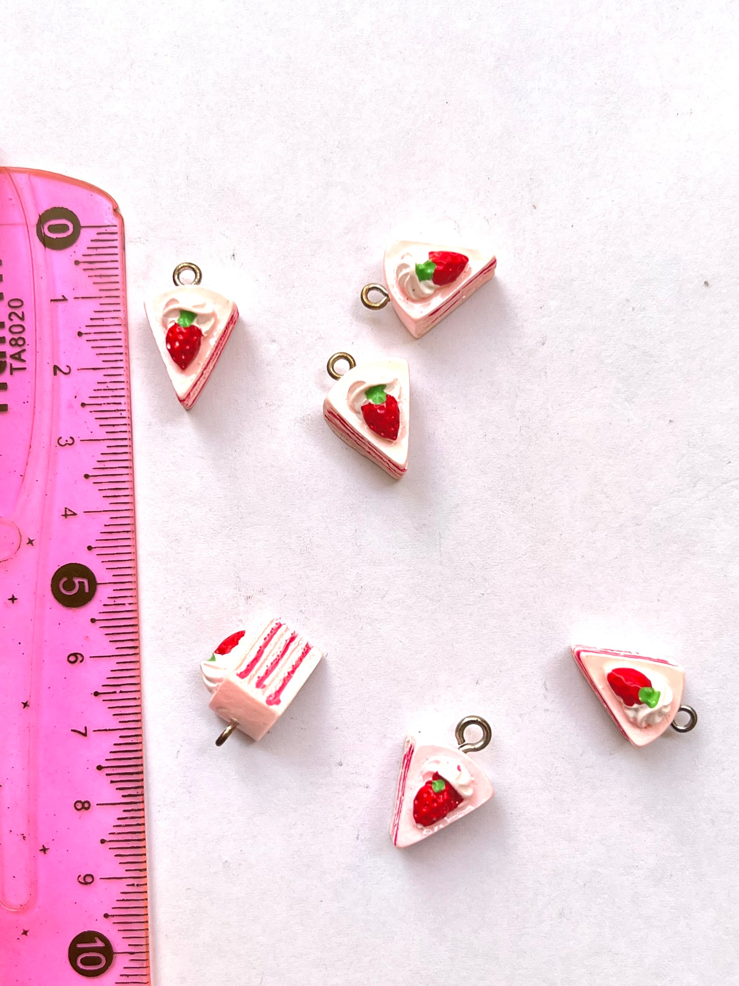Strawberry shortcake charm