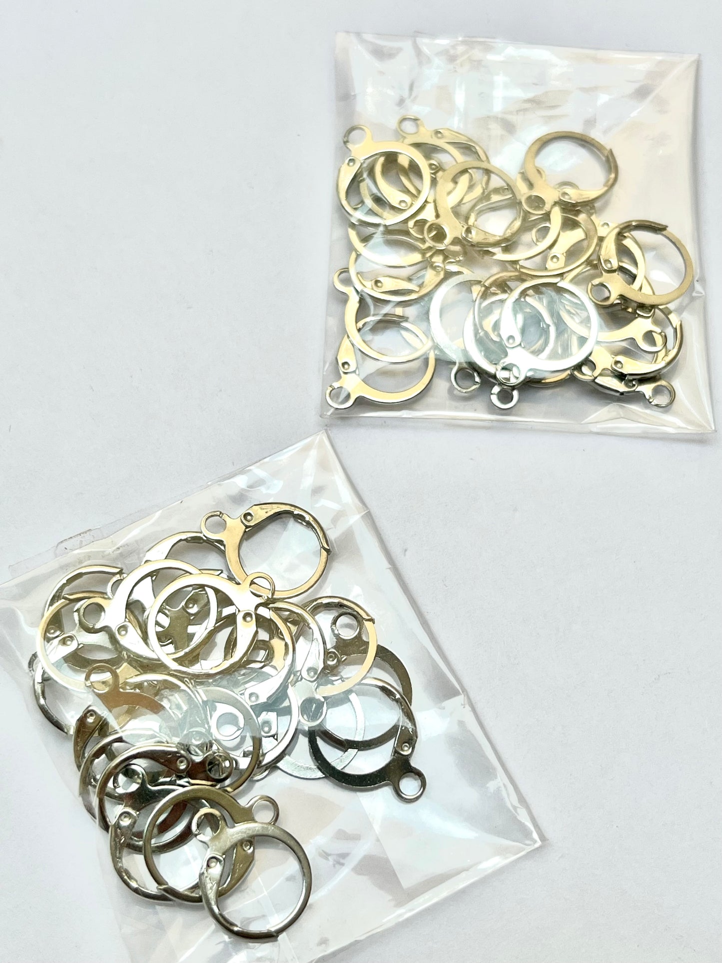 Silver huggies