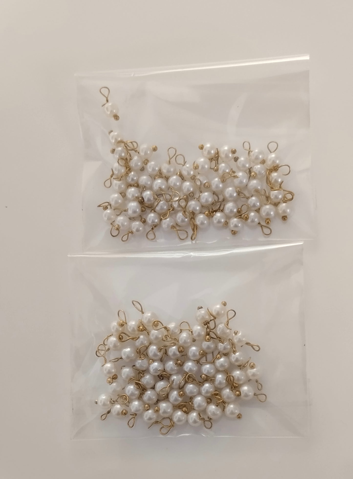 Wire wrapped pearl