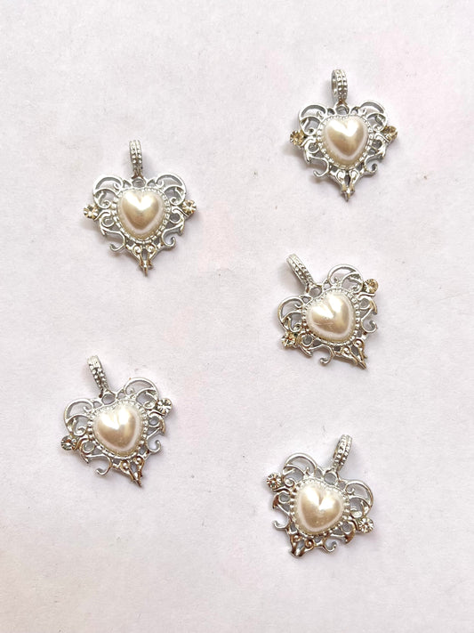 Princess heart charm