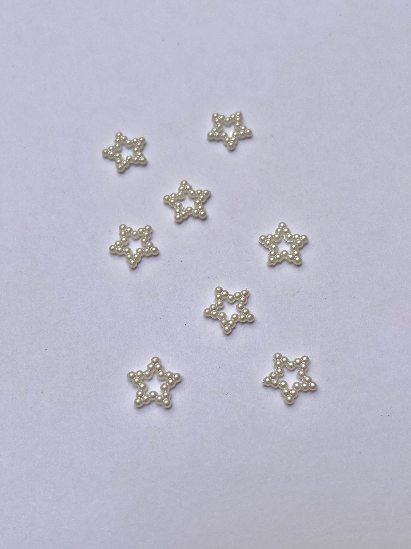 Puffy pearl charms