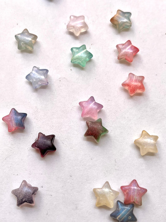 Gradient star beads