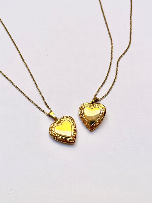 Stainless picture lockets