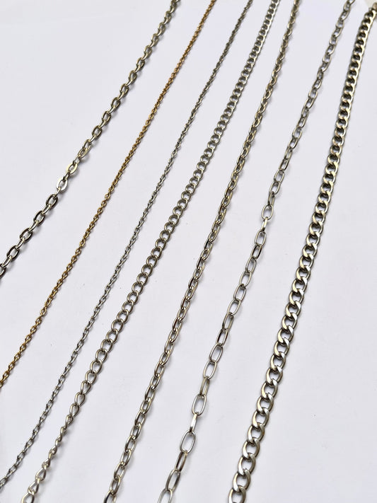 Silver chains