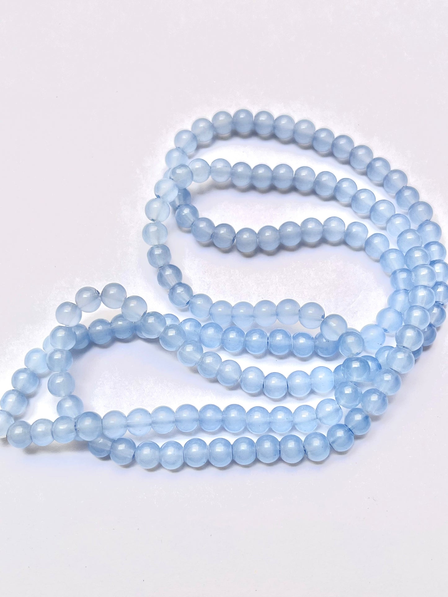 6mm glass beads