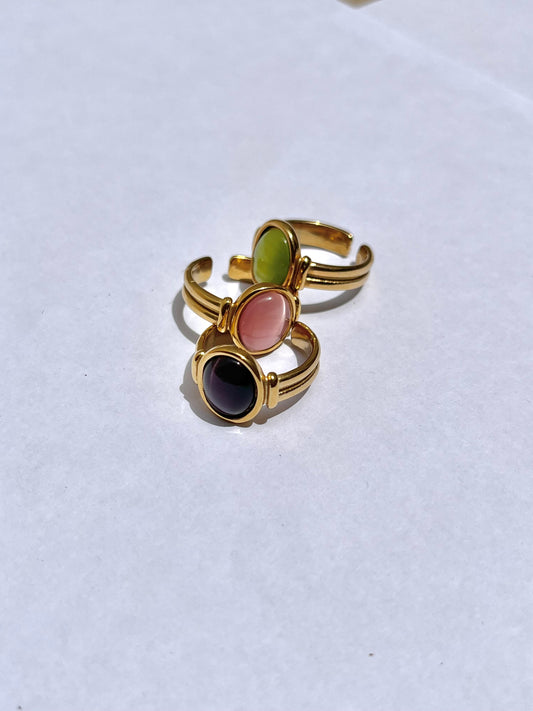 Vintagecore stainless rings