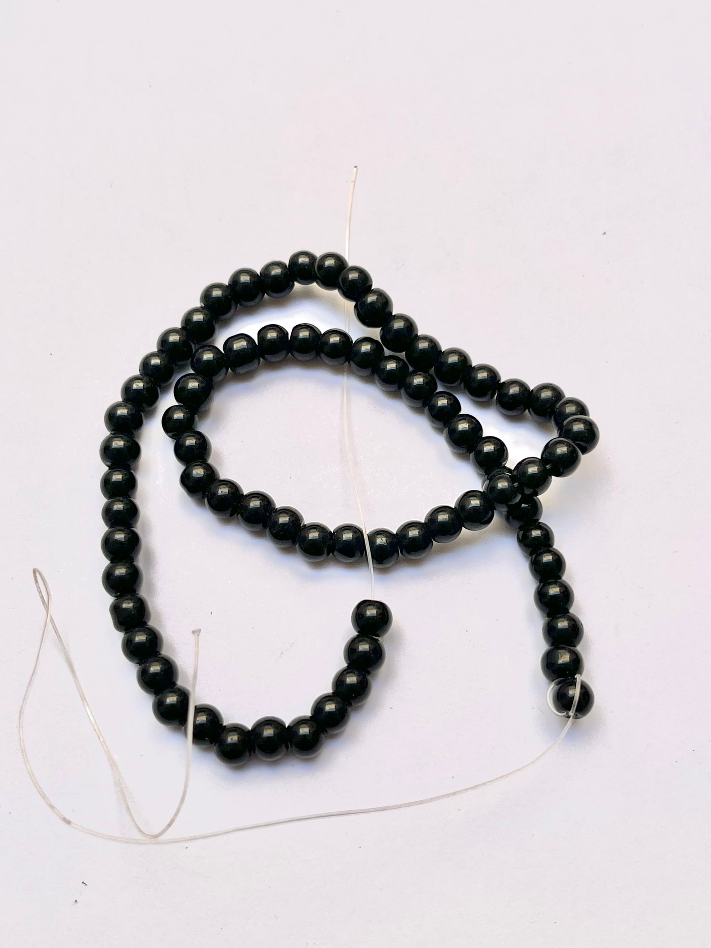 6mm glass beads