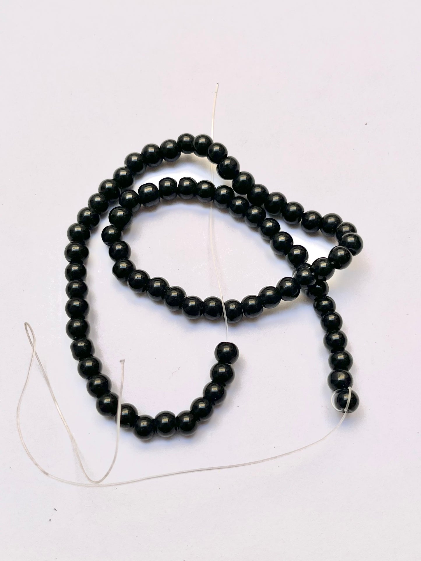 6mm glass beads