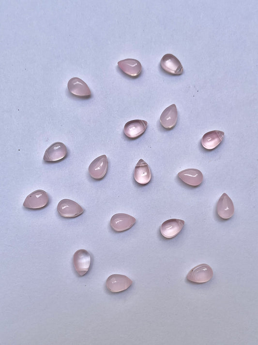 Glass drop beads