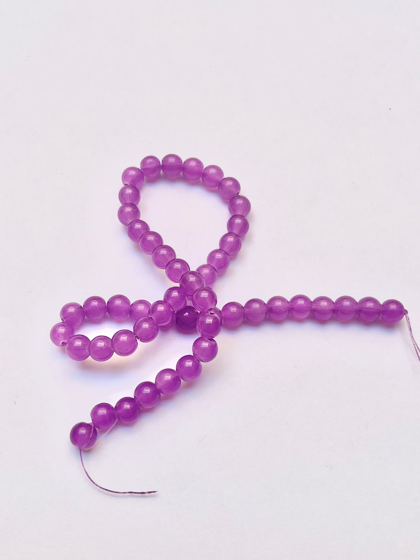 8mm glass beads